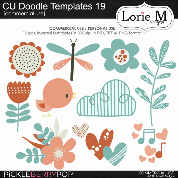 CU Doodle Templates 19