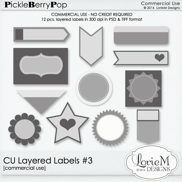 CU Layered Labels #3