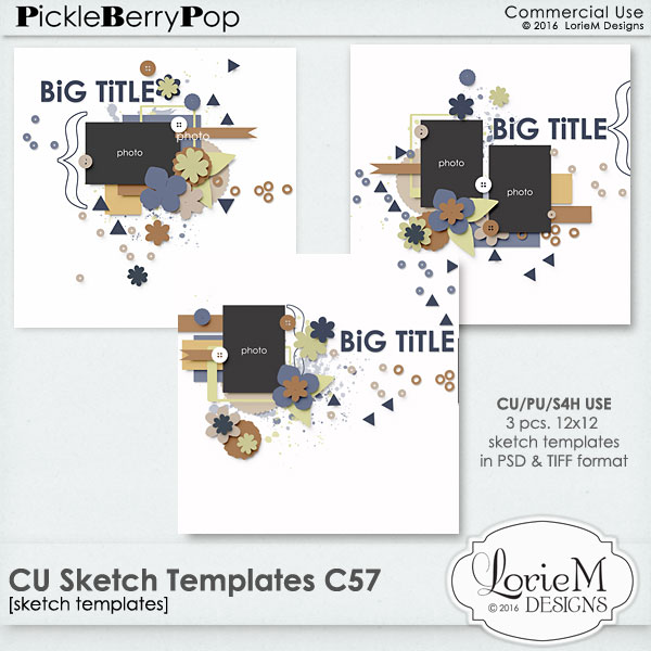 CU Sketch Templates Collection 57