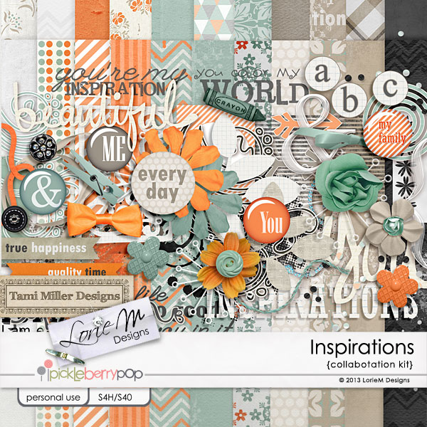 Inspirations Collaboration Kit by LorieM Designs & Tami Miller Designs