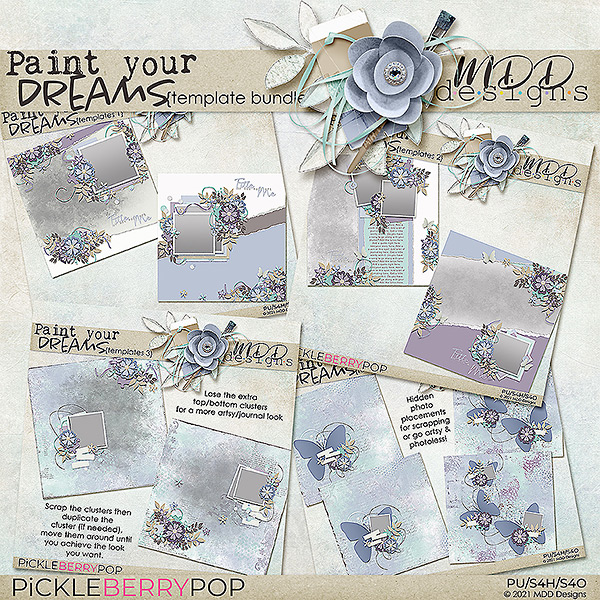 Paint Your Dreams: Template Bundle