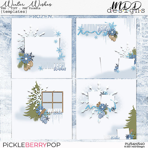 Winter Wishes {Templates}