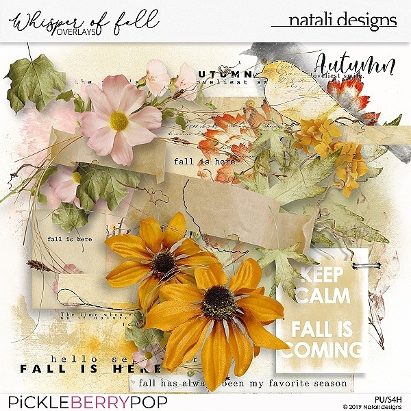 Whisper of fall overlays