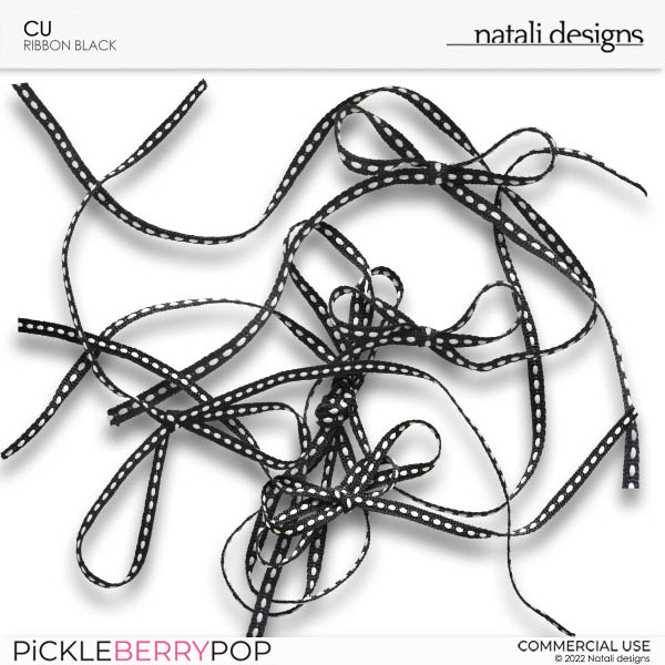 CU Ribbons Black