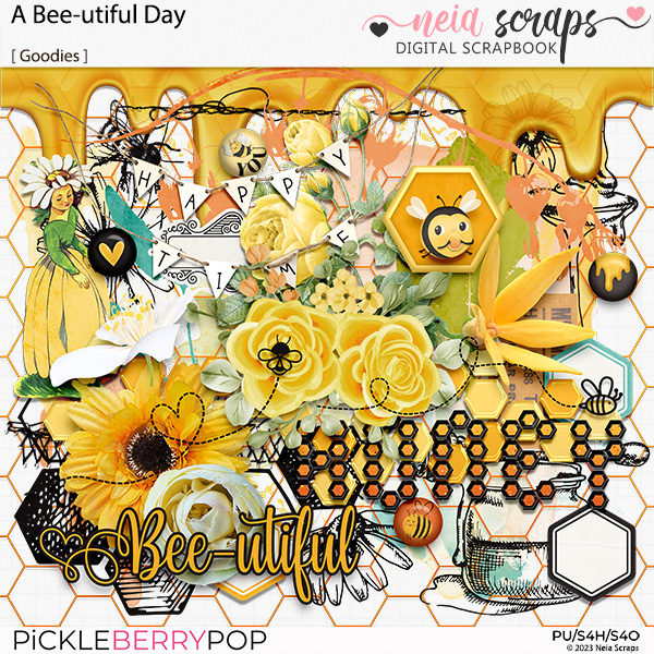 A Bee-utiful Day - Goodies - by Neia Scraps