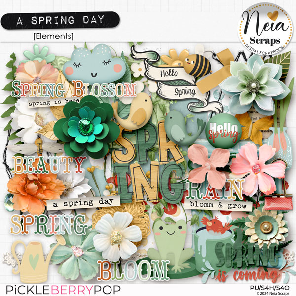 A Spring Day - Elements - by Neia Scraps