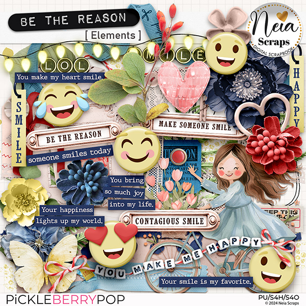 Be The Reason - Elements - by Neia Scraps