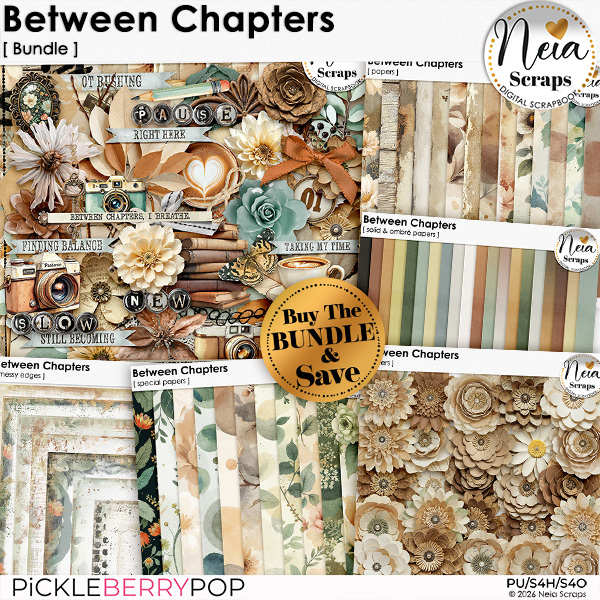 Between Chapters - Bundle - by Neia Scraps
