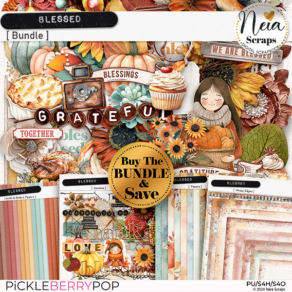 Blessed - Bundle - by Neia Scraps 