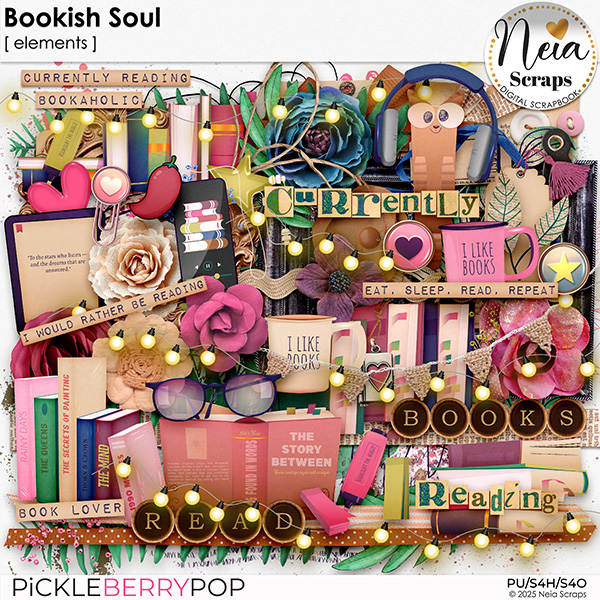 Bookish Soul - Elements - by Neia Scraps