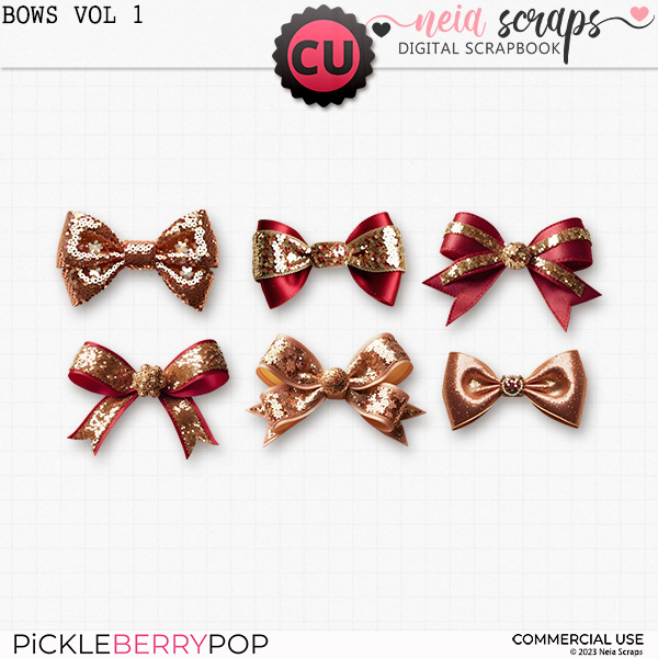 Bows VOL1 - CU - by Neia Scraps