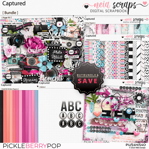 Captured - Bundle - by Neia Scraps