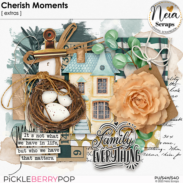 Cherish Moments - Extras - by Neia Scraps