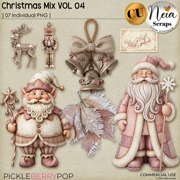 Christmas Mix VOL4 - CU - by Neia Scraps