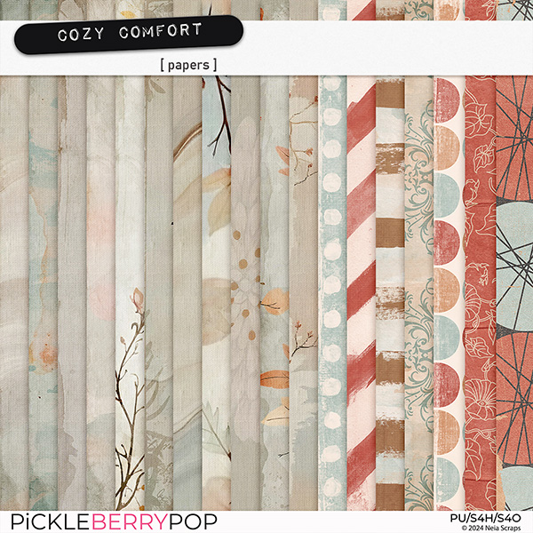 Cozy Comfort - Papers - by Neia Scraps