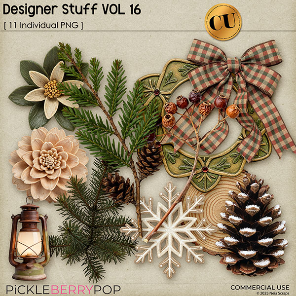 Designer Stuff - VOL 16 - CU - by Neia Scraps