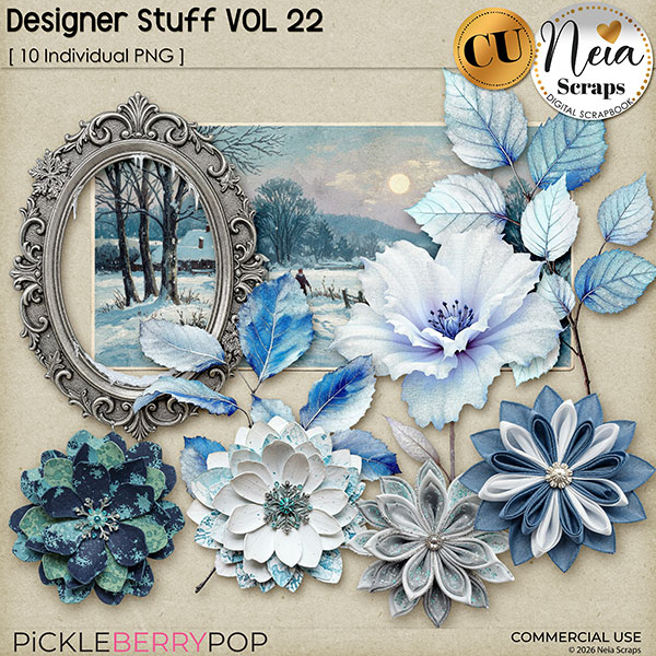 Designer Stuff - VOL 22 - CU - by Neia Scraps