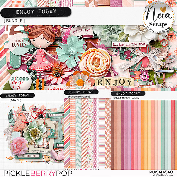 Enjoy Today- Bundle - by Neia Scraps