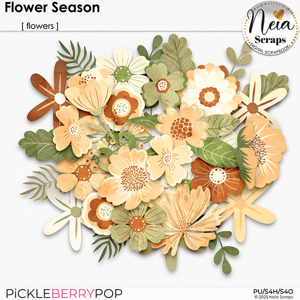 Flower Season - Flowers - by Neia Scraps 