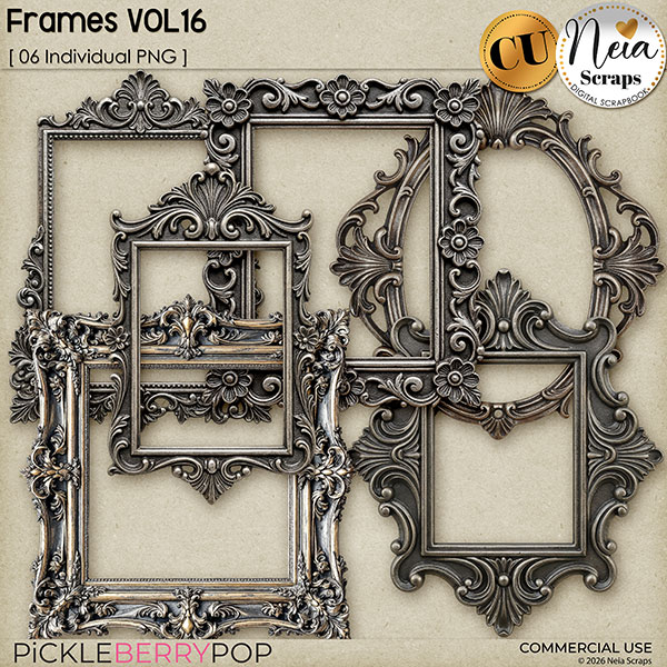 Frames VOL16 - CU - by Neia Scraps