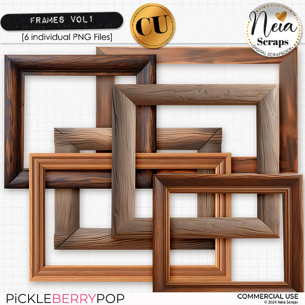 Frames VOL2 - CU - by Neia Scraps