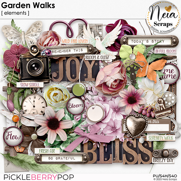 Garden Walks - Elements - by Neia Scraps
