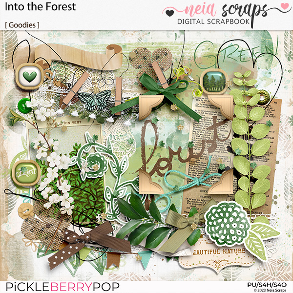 Into the Forest - Goodies - by Neia Scraps