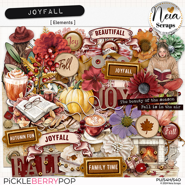 Joyfall - Elements - by Neia Scraps