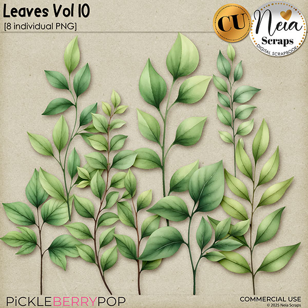Leaves VOL10 - CU - by Neia Scraps