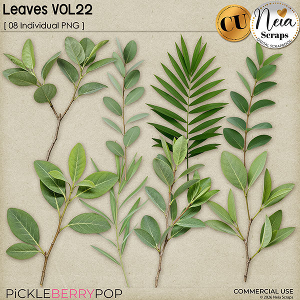 Leaves VOL22 - CU - by Neia Scraps