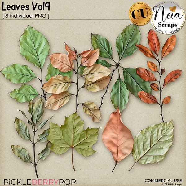 Leaves VOL9 - CU - by Neia Scraps