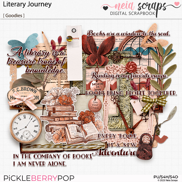 Literary Journey - Goodies - by Neia Scraps