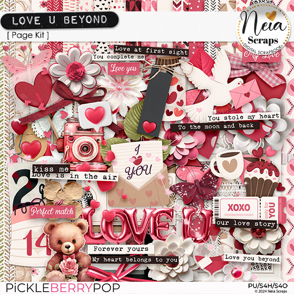 Love U Beyond - Page Kit - by Neia Scraps