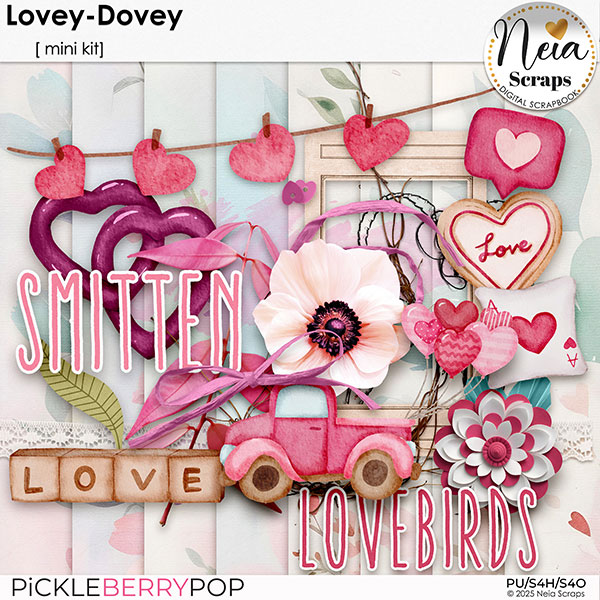 Lovey-Dovey - Mini Kit - by Neia Scraps