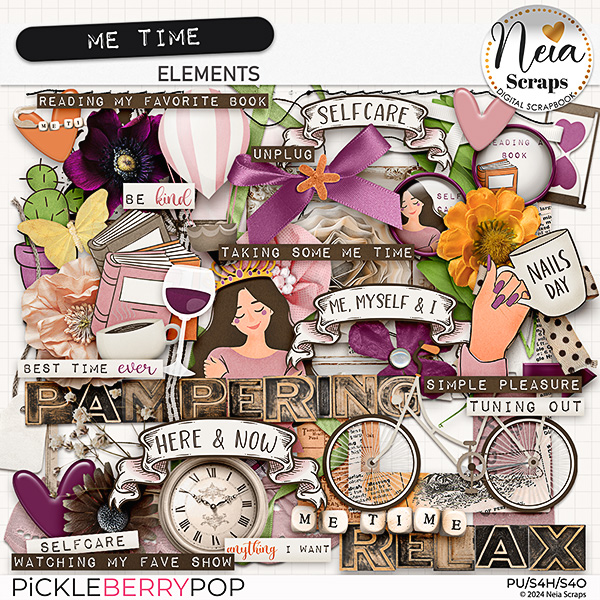 Me Time - Elements - by Neia Scraps