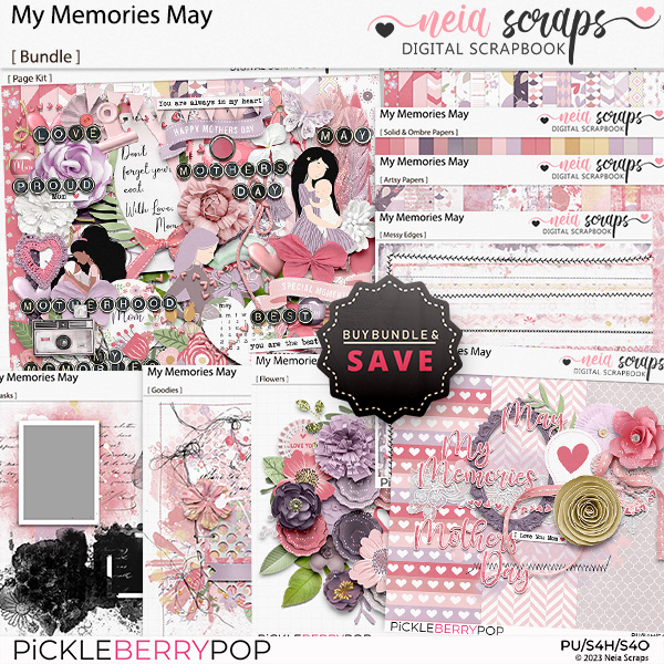 My Memories May - Bundle - by Neia Scraps