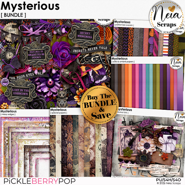 Mysterious - Bundle - by Neia Scraps