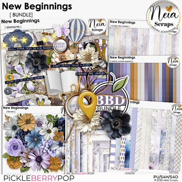 New Beginnings CT Neia Scraps