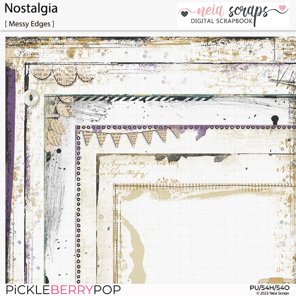 Nostalgia - Messy Edges - by Neia Scraps