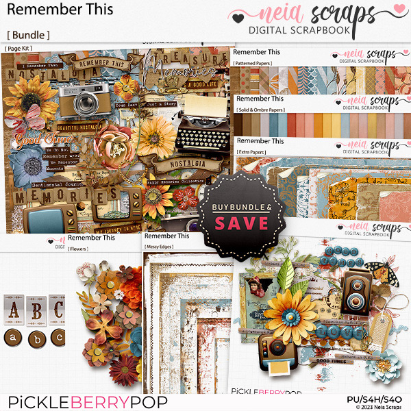 Remember This - Bundle - by Neia Scraps