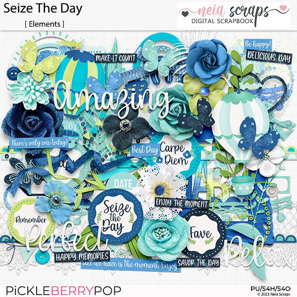 Seize the Day - Elements - by Neia Scraps