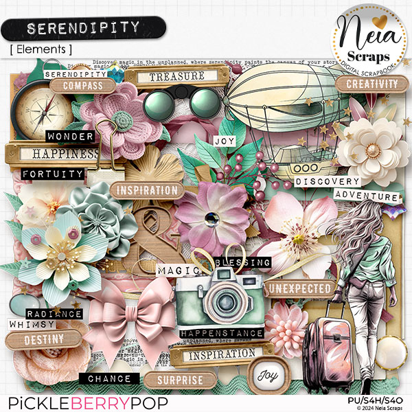 Serendipity - Elements - by Neia Scraps