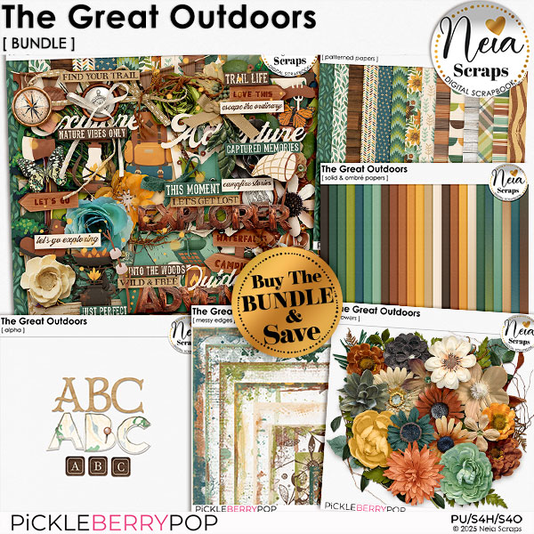 The Great Outdoors - Bundle - by Neia Scraps