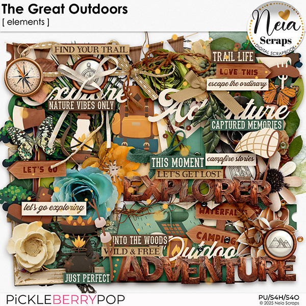 The Great Outdoors - Elements - by Neia Scraps