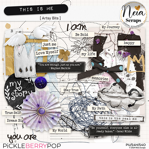 This is Me - Artsy Bits - by Neia Scraps