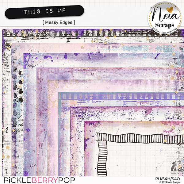 This is Me - Messy Edges - by Neia Scraps