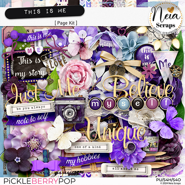 This is Me - Page Kit - by Neia Scraps