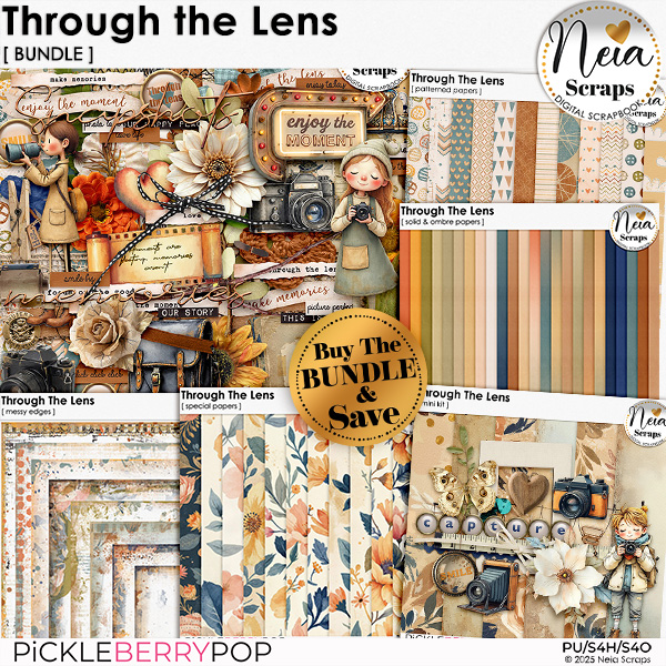 Through The Lens - Bundle - by Neia Scraps