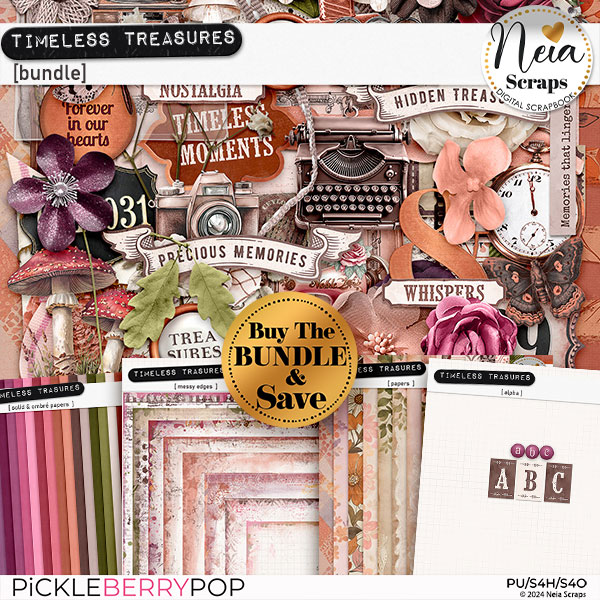 Timeless Treasures - Bundle - by Neia Scraps 