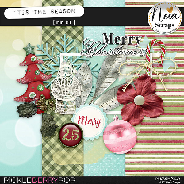 'Tis the Season Mini Kit by Neia Scraps